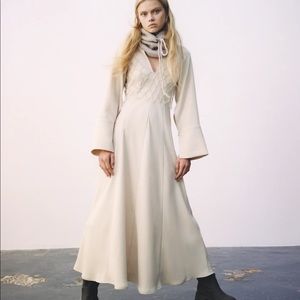 ZARA VOLUMINOUS MAXI DRESS